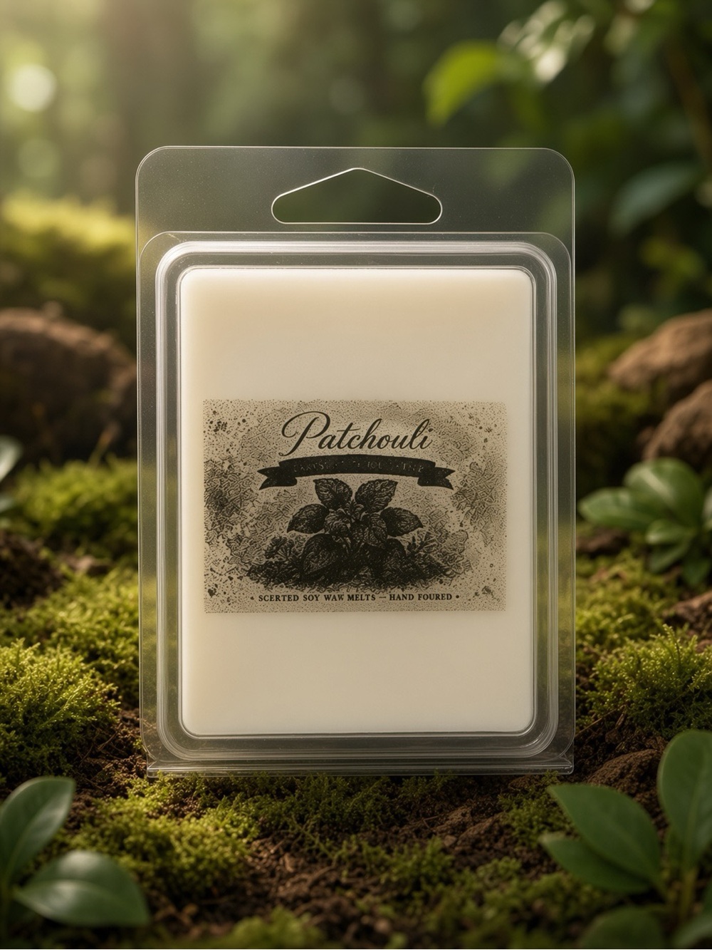 Patchouli Wax Melts | Warm Earthy Scent | Soy Wax